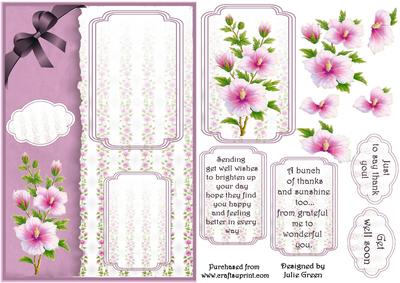 Flower and Verse Get Well/thank You