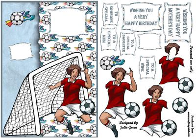 Football Mad Red Ladies