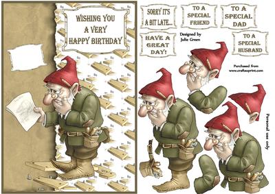 D.i.y. Gnome Birthday/belated