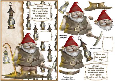 Gnomes Belated Wishes