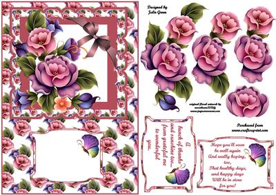 A Floral Tribute Thank You or Get Well