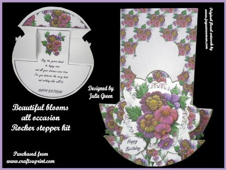 Beautiful Blooms All Occasion Rocker Stepper Kit