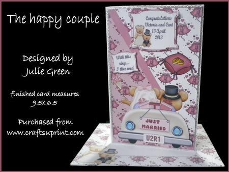 The Happy Couple Larger Card