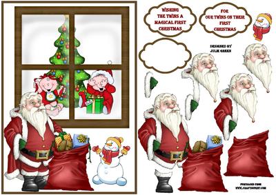 Santa and the Twins