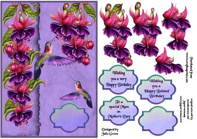Fluttering Fuschias