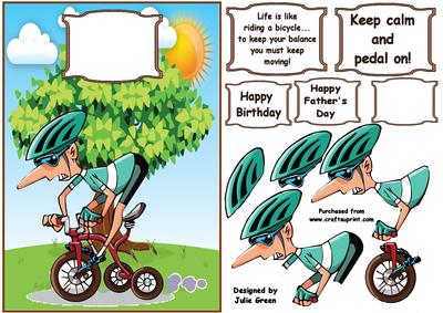 Keep Calm and Pedal On