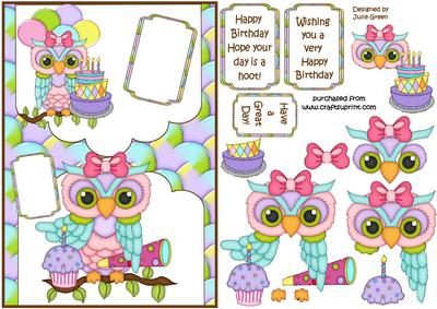 Birthday Owls
