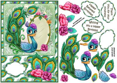 The Little Coy Peacock