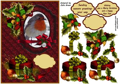 Holly and Robin Seasons Greetings