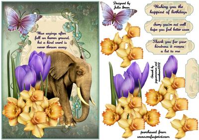 Kind Words Wise Elephant