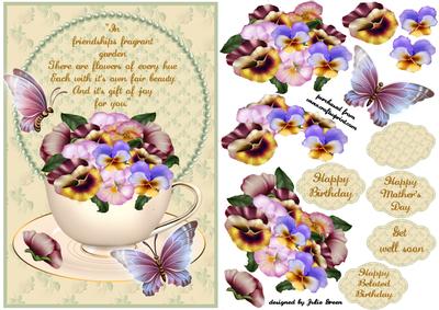 Flowers of Every Hue Pansies