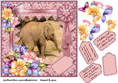Floral Elephant Celebration