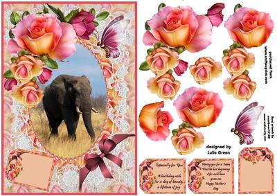 Elephant Lace and Roses