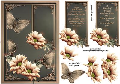 Petals and Wings Thank You/get Well