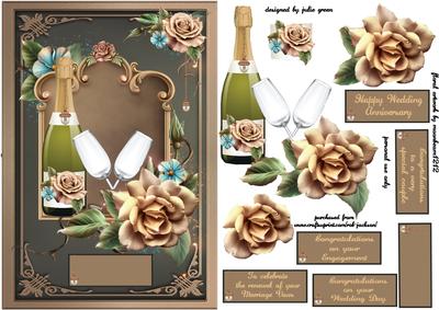 Champagne and Roses Celebration