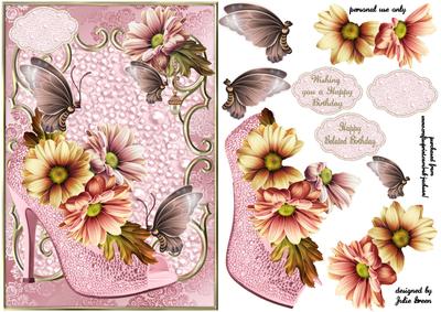 A Shoe Full of Blooms