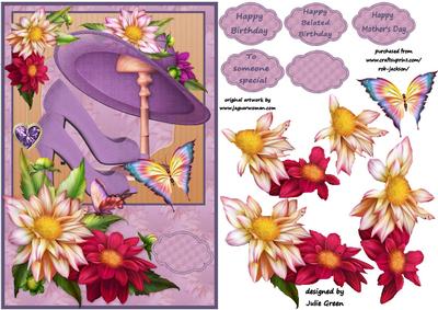 Hats Shoes and Flowers