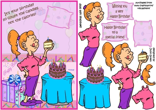 Count the candles not the calories
