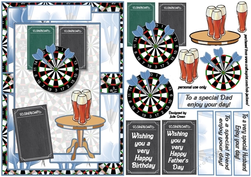 Darts and a pint or two