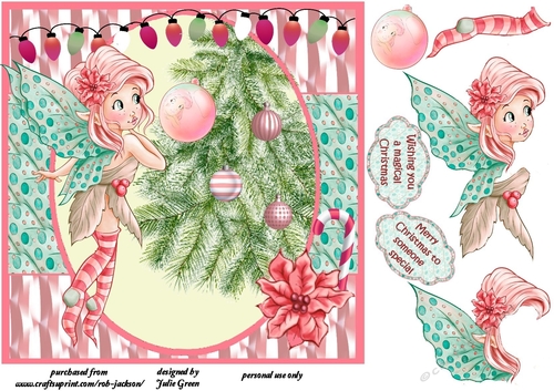 Enchanted Christmas Fairy