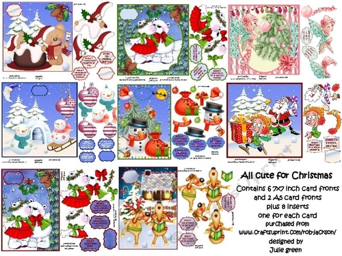 All cute for Christmas bumper kit
