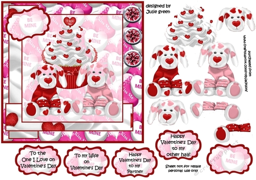 Valentine cake for the one I love