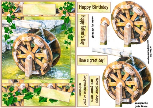 The old waterwheel
