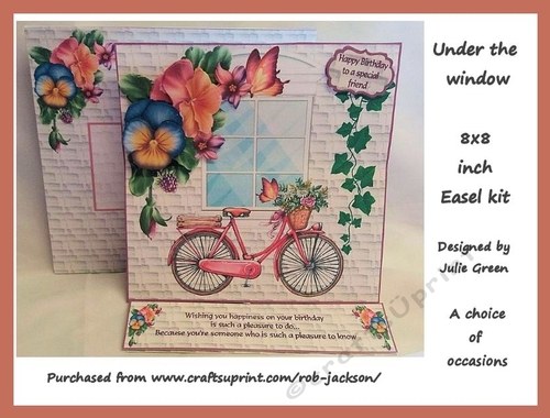 Under the window 8x8 Easel kit