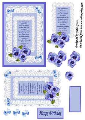 Pansies for a Friend