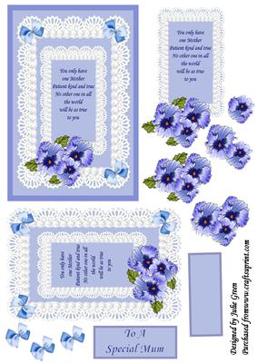 Pansies for Mum