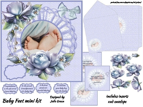 Baby feet mini kit