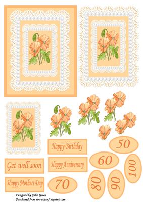 Poppies and Lace