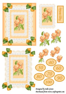 Poppies and Bows
