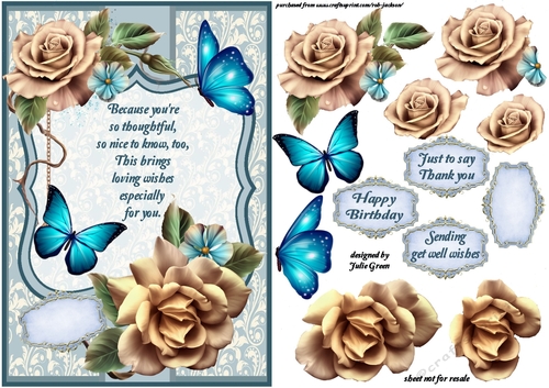 Loving wishes especially for you