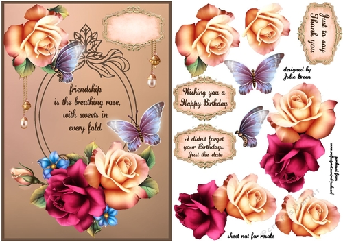 Friendship and roses
