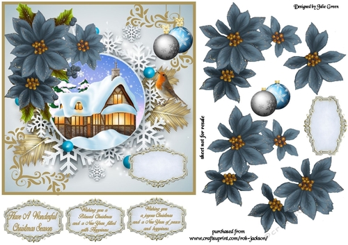 A picturesque Christmas 7x7