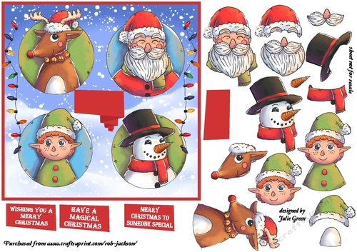 Four Faces Of Christmas