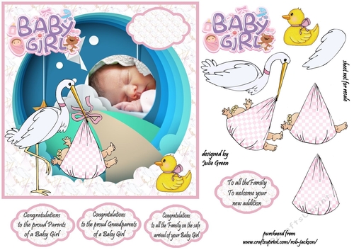 The stork brings a girl