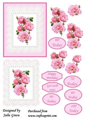 Roses Pearls and Lace