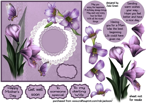 Flowers and verse