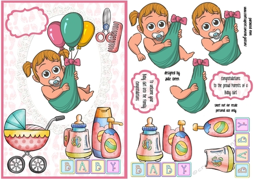 Lets celebrate a baby girl