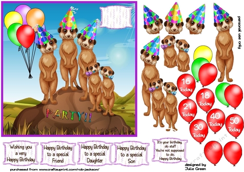 Celebrate with the Meerkats
