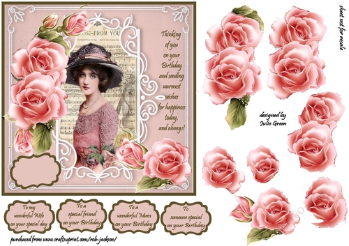Elegance in a card
