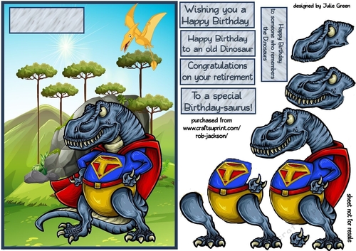 A birthday Saurus