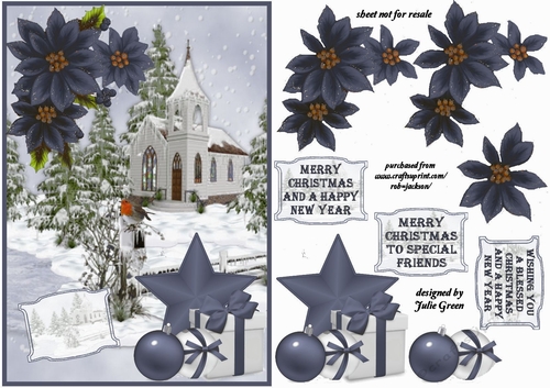 A Christmas scene