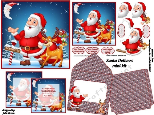 Santa delivers mini kit