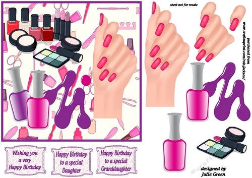 Cosmetics and nails
