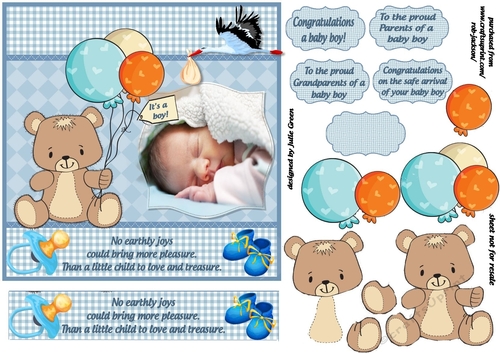 A baby boy celebration