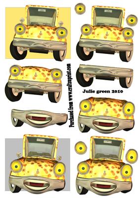 Yellow Car Toppers