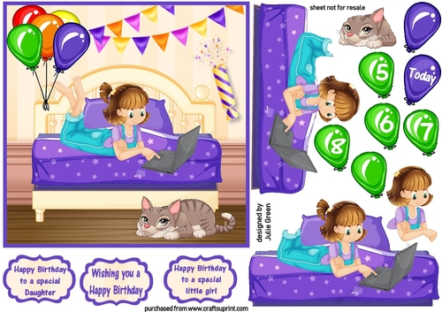 A girl and her Cat